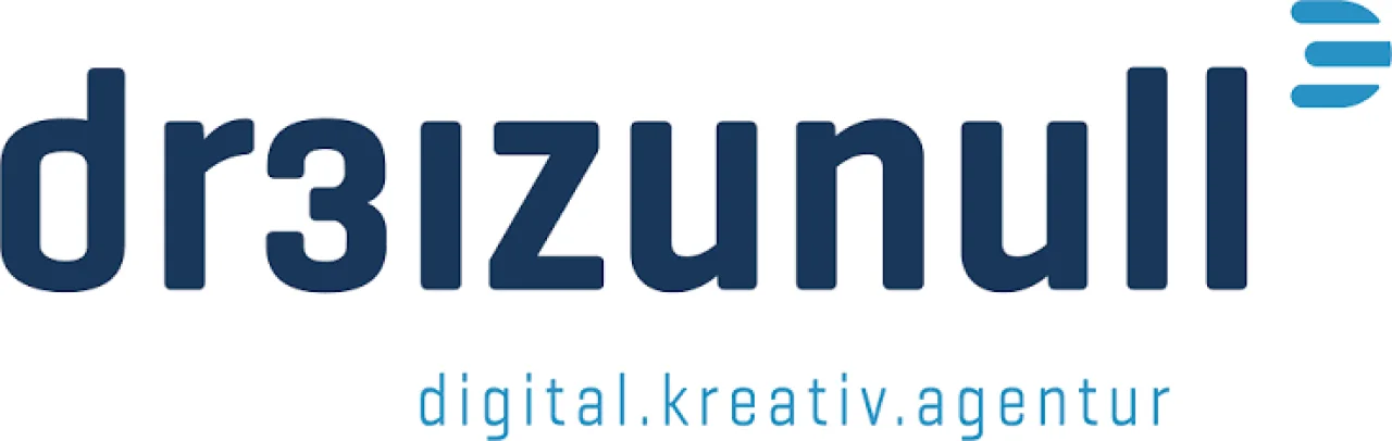 Das Logo von dreizunull.